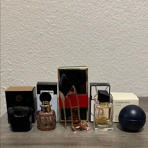 YSL, Miu Miu, Versace, BWFH & Carolina Herrera Perfume Minis